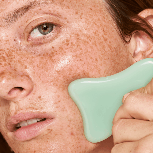 Alternative view of Gua Sha Sculptor