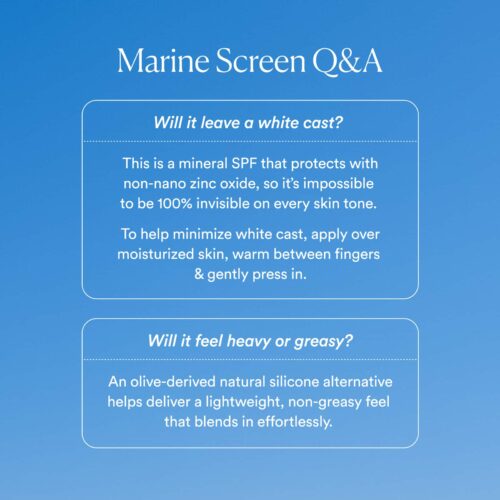 Marine Screen SPF 50 Mineral Sunscreen - Image 10